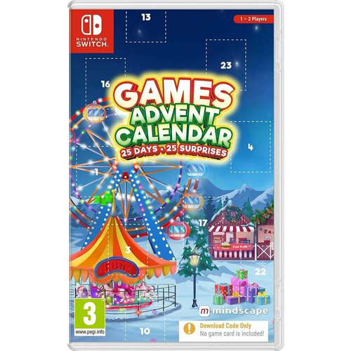 Адвент-календарь Nintendo Games Advent Calendar Switch подарочный набор paladone harry potter advent calendar 2021