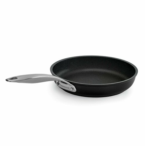 Сковорода Barazzoni Black Titan Pro, 24 см, 1.8 л, алюминий, нержавеющая сталь, цвет черный (85560602498)