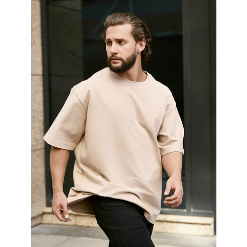 фото Футболка temino, размер xl-2xl, бежевый
