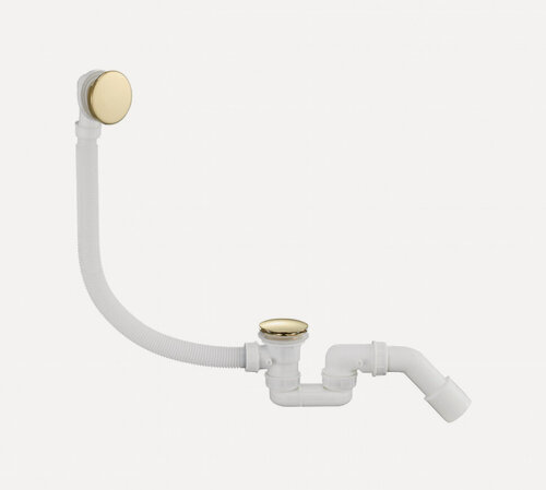 Изображение товара Автоматический слив-перелив для ванны Grocenberg GB230GO, цвет: Золото