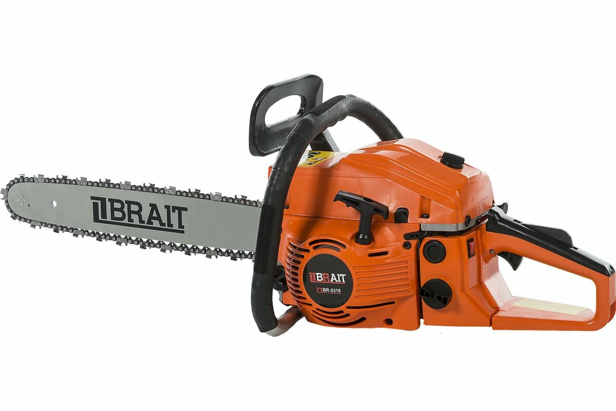 BRAIT Бензопила BR 52-18 (18', 3,3л. с,0,325 1,5 72зв.) 2шт/уп 72шт/поддон