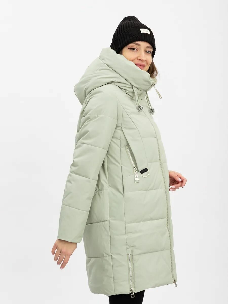 Пуховик RM shopping Осень-зима 2024, размер S, мятный — фото 1