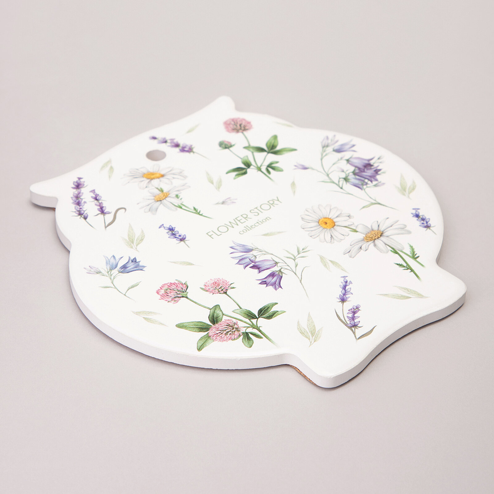 Подставка под горячее agness flower story 16*16*1 см KSG-358-2189