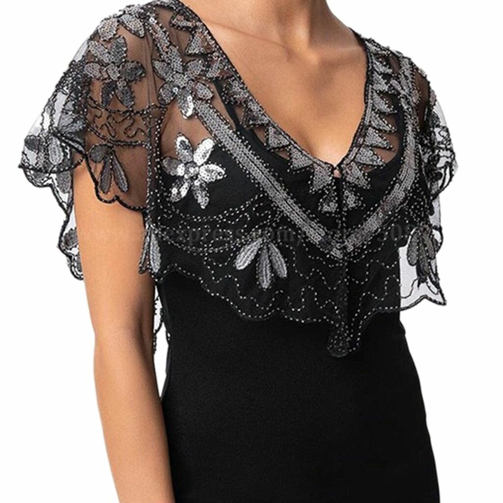 Женский вечерний шаль для банкетов и пляжа