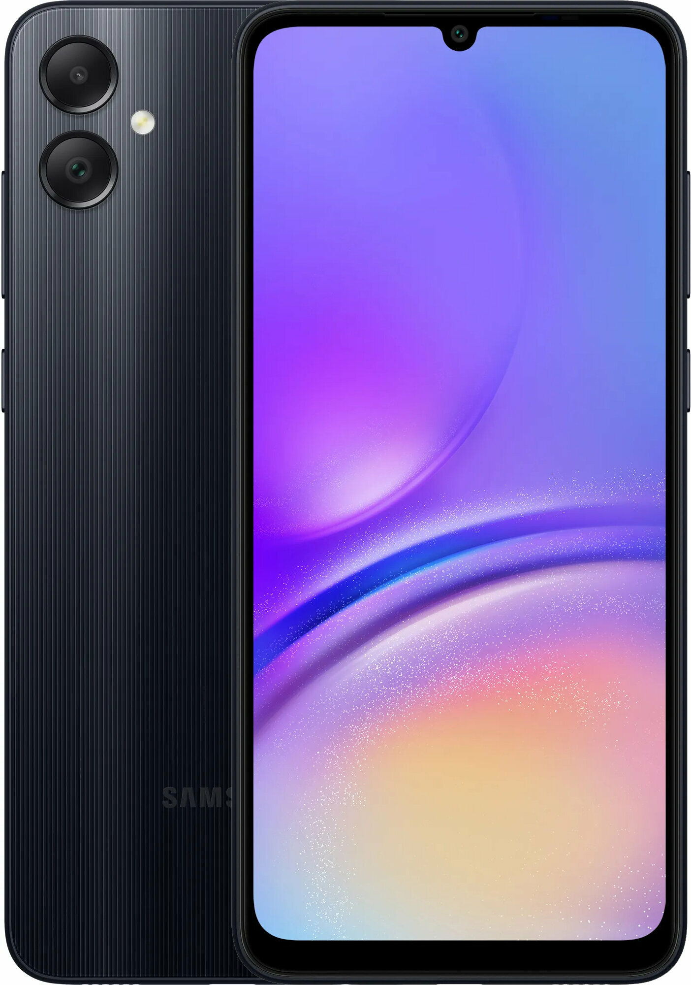 Смартфон Samsung Galaxy A05 4/64 ГБ, Dual nano SIM, черный,2G, 3G, 4G LTE