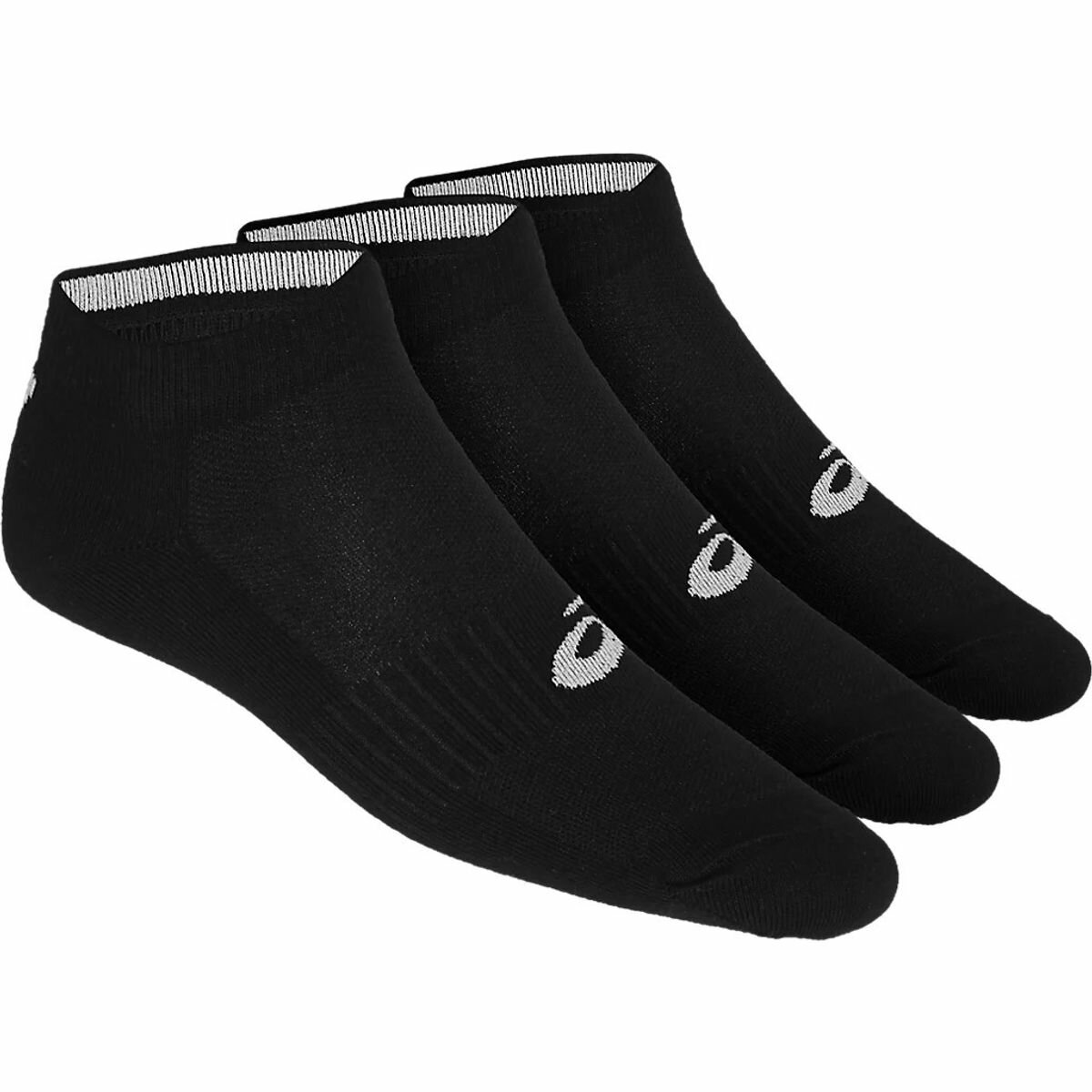 Носки ASICS 3PPK PED SOCKS, комплект, 3 пары, размер I, черный