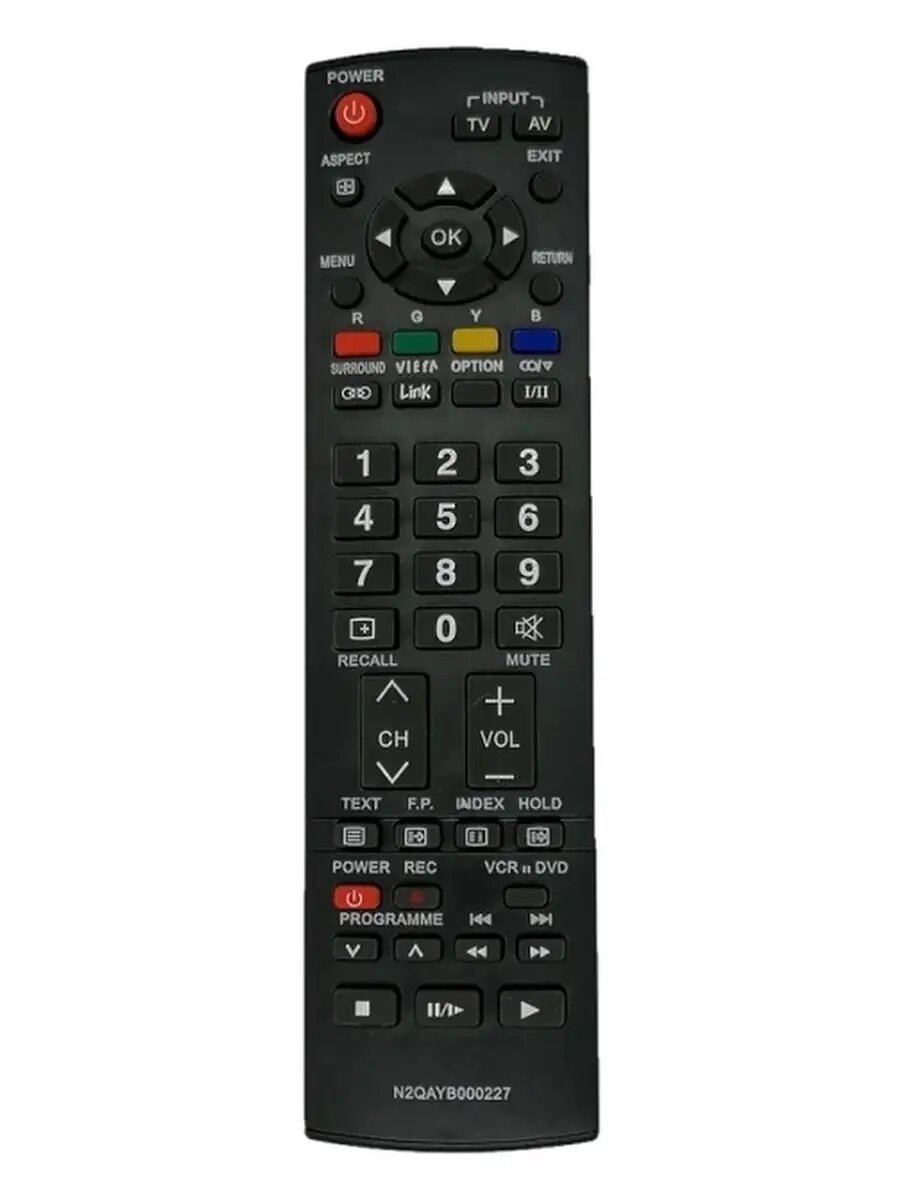 Пульт ДУ Huayu для Panasonic N2QAYB000227