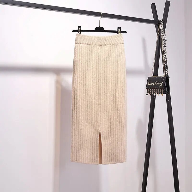 Юбка CROPPED TOP LADY размер M бежевый