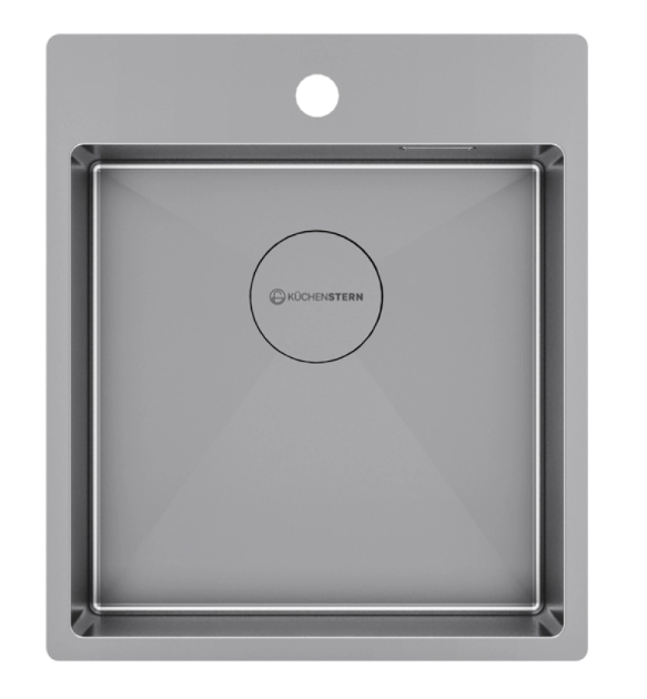 Мойка кухонная KUCHENSTERN WERK 45 нержавеющая сталь 505SS50