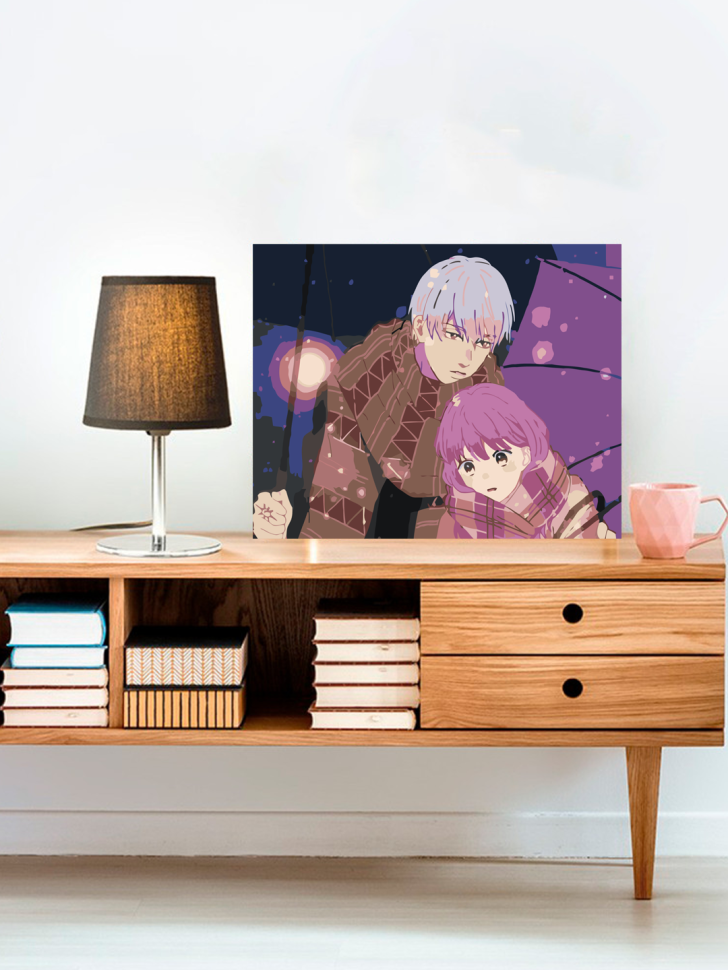 Картина по номерам "Ицуоми и Юки" — фото 1