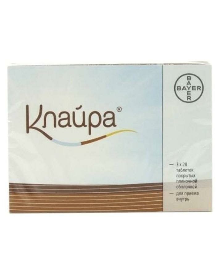 Клайра, набор таблеток, 84 шт.
