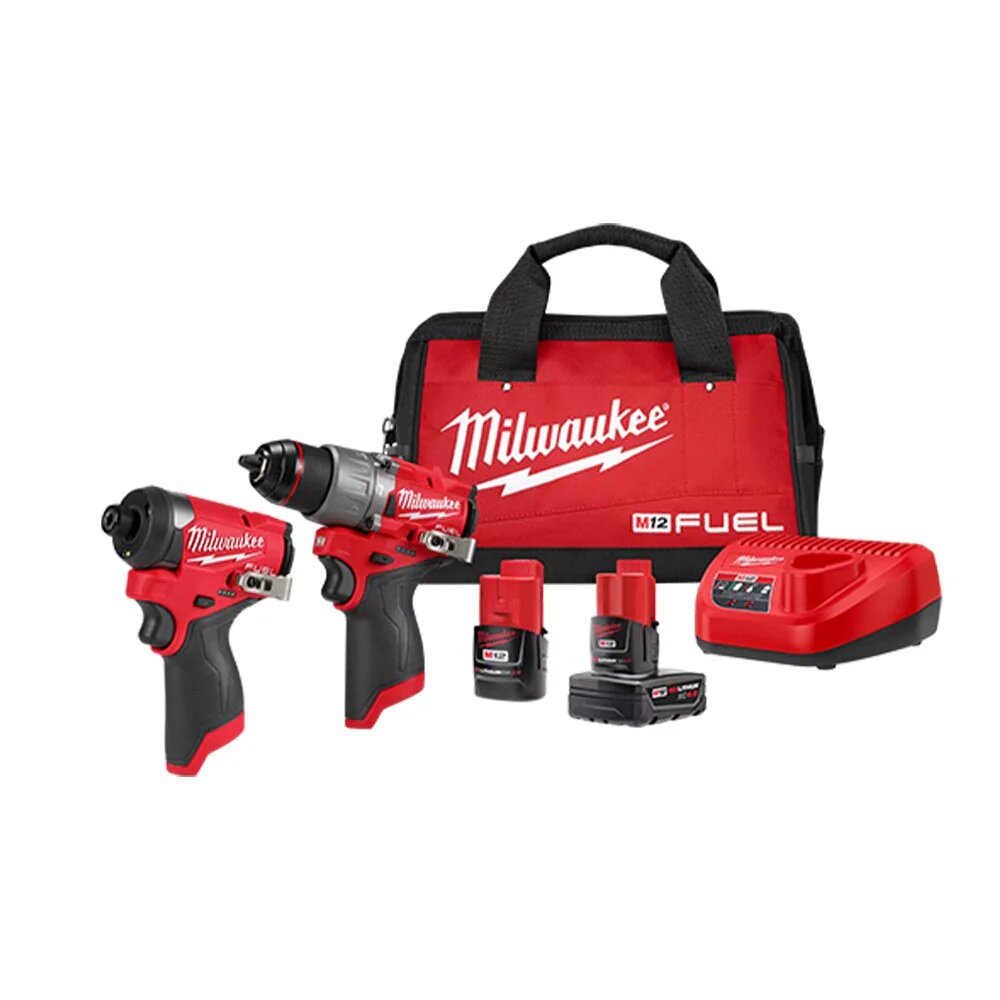 Набор инструментов Milwaukee M12 Fuel 3497-22 (2АКБ+ЗУ) , Мексика