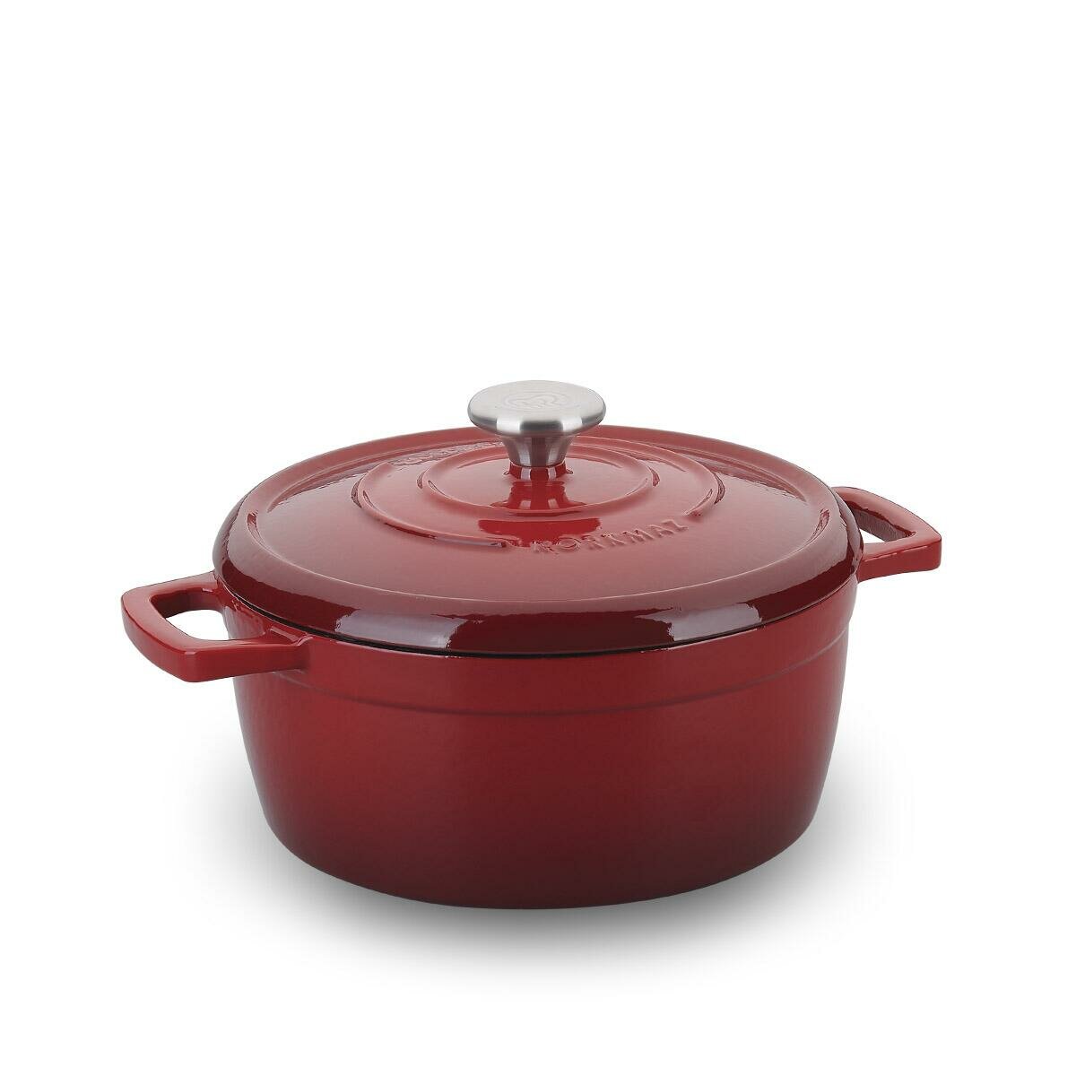 Кастрюля-жаровня чугунная KORKMAZ CASTA A2829 24 см эмалированная