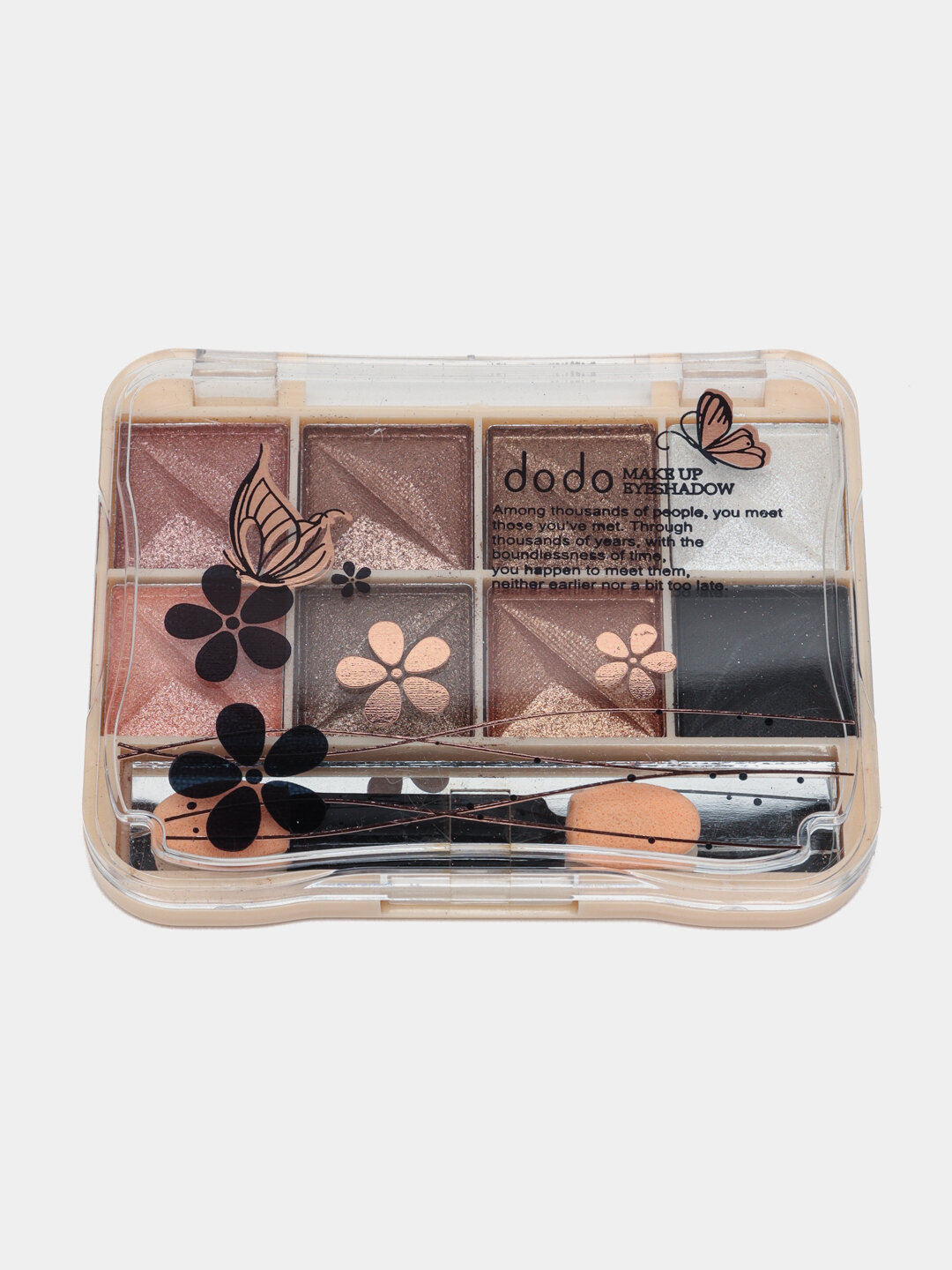 Тени для глаз, палетка для век и глаз с матовыми и блестящими оттенками — фото 1