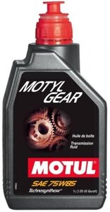 Масло трансмиссионное Motul "Motylgear", 75W-85, 1 л