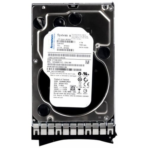 Жесткий диск IBM 49Y6002 4Tb SATAIII 35 HDD 4019000₽