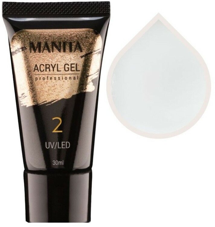 Manita Professional Акриловый гель для моделирования ногтей №02, 30 мл