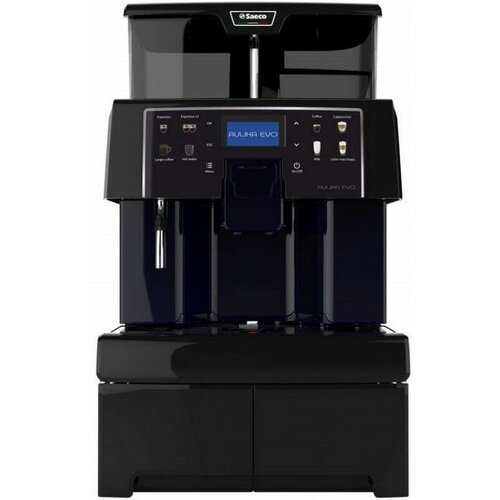 кофемашина saeco aulika evo top high speed cappuccino черный Кофемашина Saeco Aulika EVO Top HSC RI