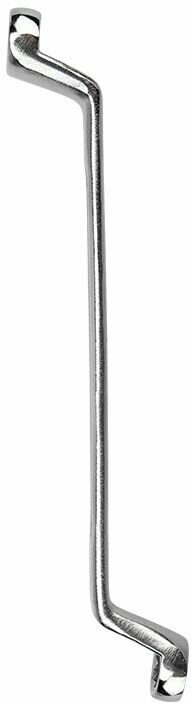 Ключ гаечный накидной коленчатый двусторонний 10х13 мм, цинк, REXANT