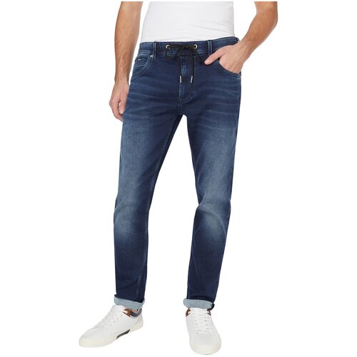 брюки (джинсы) для мужчин, Pepe Jeans London, модель: PM206525DM92, цвет: темно-синий, размер: 29/32