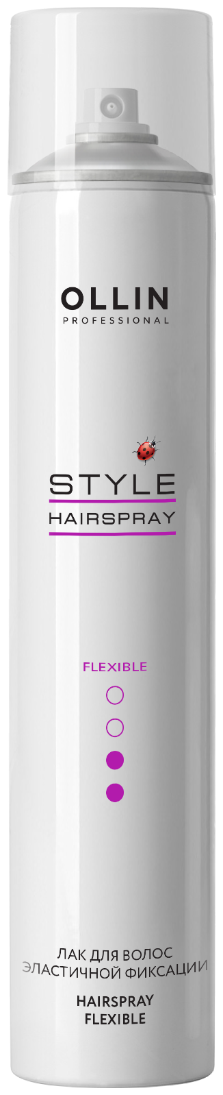 OLLIN Professional Лак для волос Style Hairspray средняя фиксация
