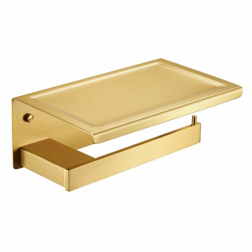 Держатель для туалетной бумаги Milacio Ultra (MCU.953. GD) настенный золото