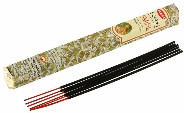 Hem Incense Sticks PRECIOUS JASMINE (Благовония драгоценный жасмин, Хем), уп. 20 палочек.