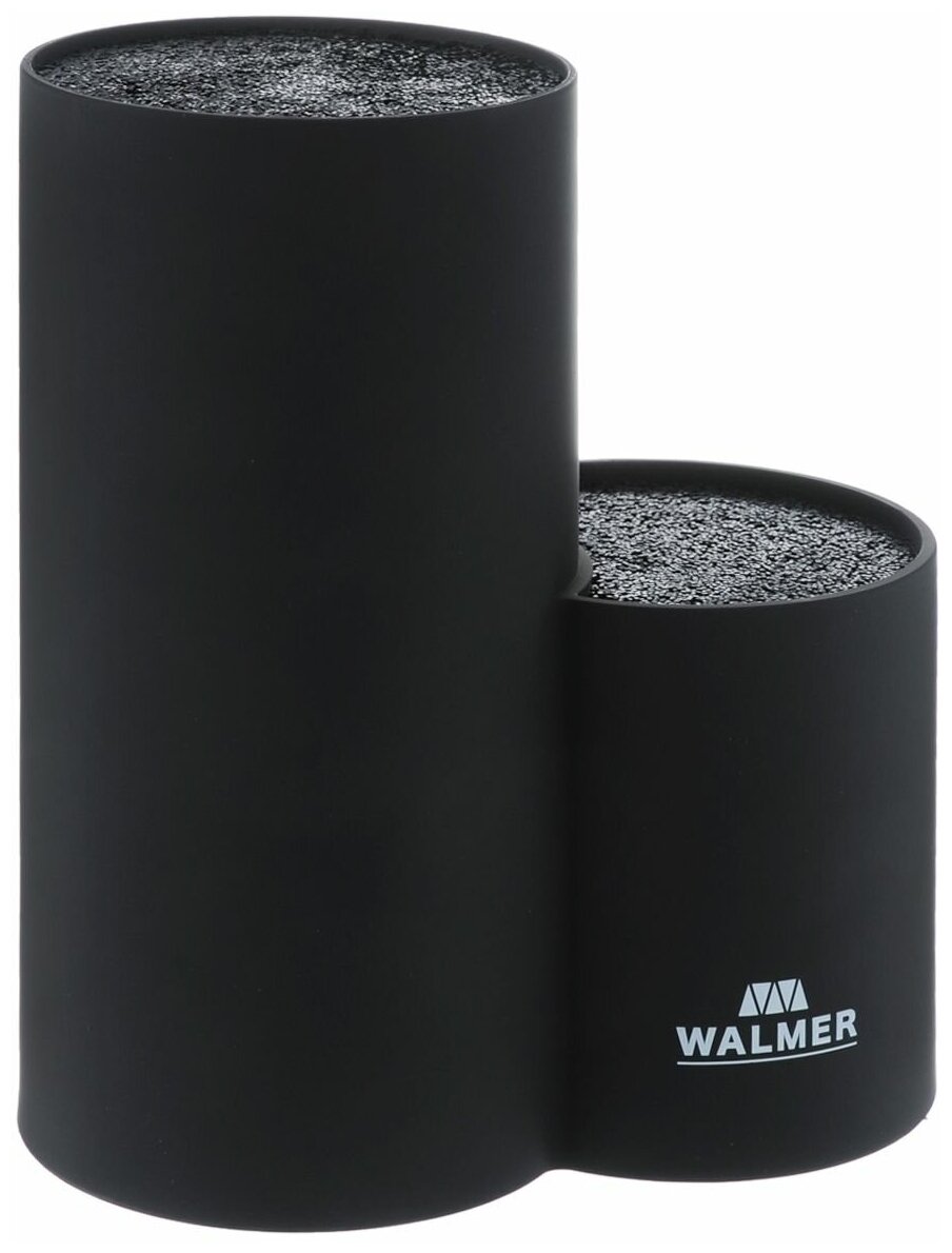 Подставка WALMER Подставка для ножей двойная W08002401, черный - фотография № 9