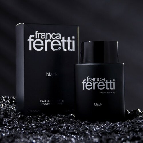 Elite Creations Туалетная вода мужская Franca Feretti Black, 100 мл brocard franca feretti black туалетная вода 100мл