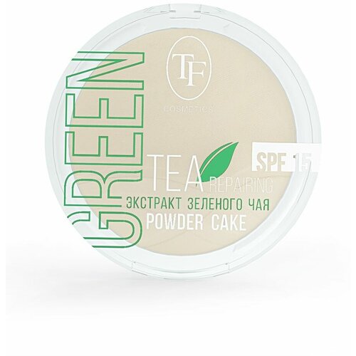 Пудра для лица Cake Green Tea Repairing 01 фарфоровый пудра для лица с экстрактом зеленого чая farres