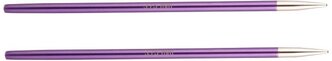 Спицы Knit Pro съемные Zing 47522, диаметр 3.75 мм, длина 10 см, amethyst