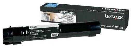 Картридж Lexmark C950X2KG, черный