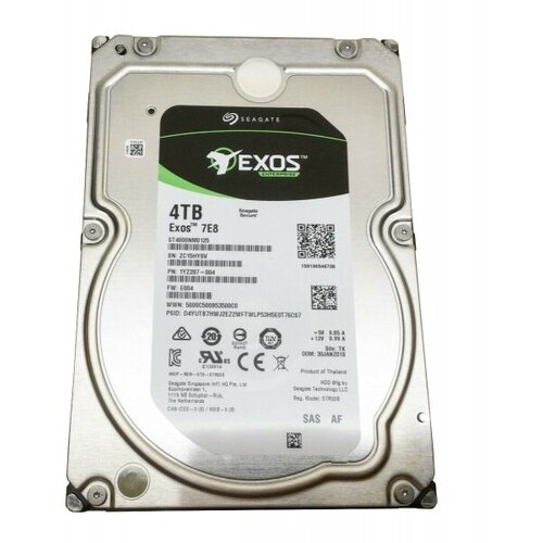 Жесткий диск Seagate 1YZ207-004 4Tb 7200 SAS 35 HDD 3095000₽