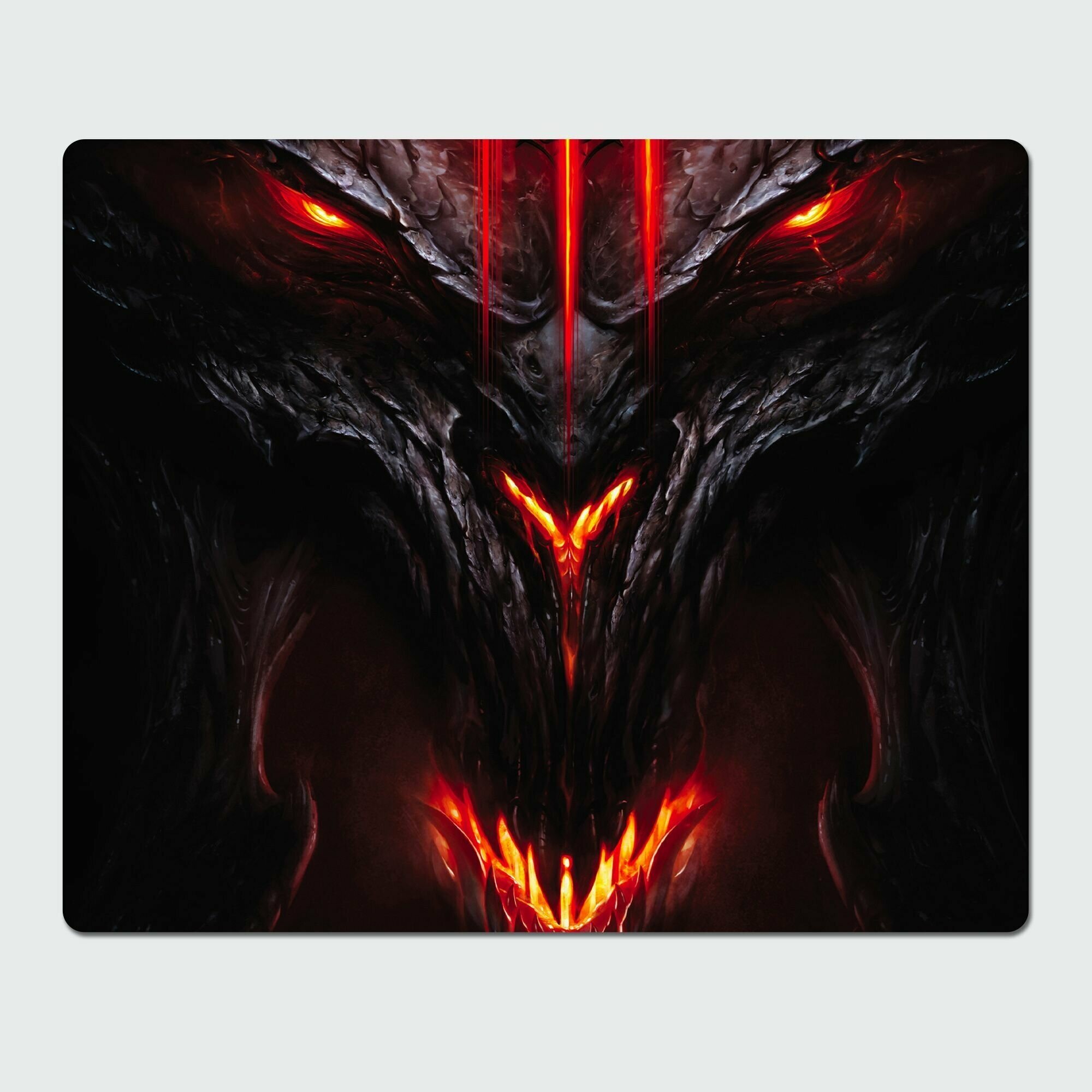 Коврик для компьютерной мышки Rocket - Diablo, игра, 23x19 см