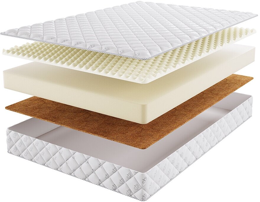 Матрас Beautyson Roll Foam Hard 14 Massage Cocos 90х190
