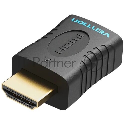 Переходник HDMI 19F (мама) в разъем HDMI 19M (папа) версия 2.0 Vention адаптер , арт. AIAB0