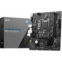 Материнская плата MSI H510M-B PRO Supports 10th Gen Intel Core and Pentium Gold/Celeron processors for LGA 1200 Socket