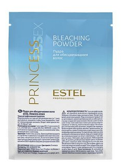 Пудра (саше) для обесчвечивания волос ESTEL PRINCESS ESSEX BLEACHING POWDER, 30 г