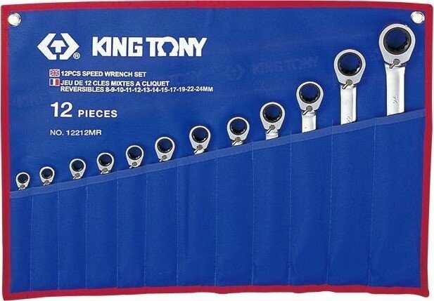 Набор ключей комбинированных King tony - фото №12