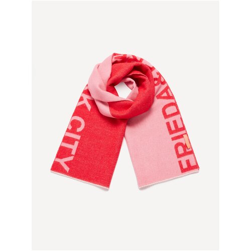 FRIEDA&FREDDIES NEW YORK, шарф женский, цвет: розовый, размер: 1