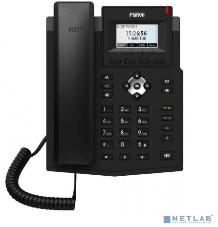 Fanvil VoIP-телефон Телефон IP Fanvil X3SG Lite черный