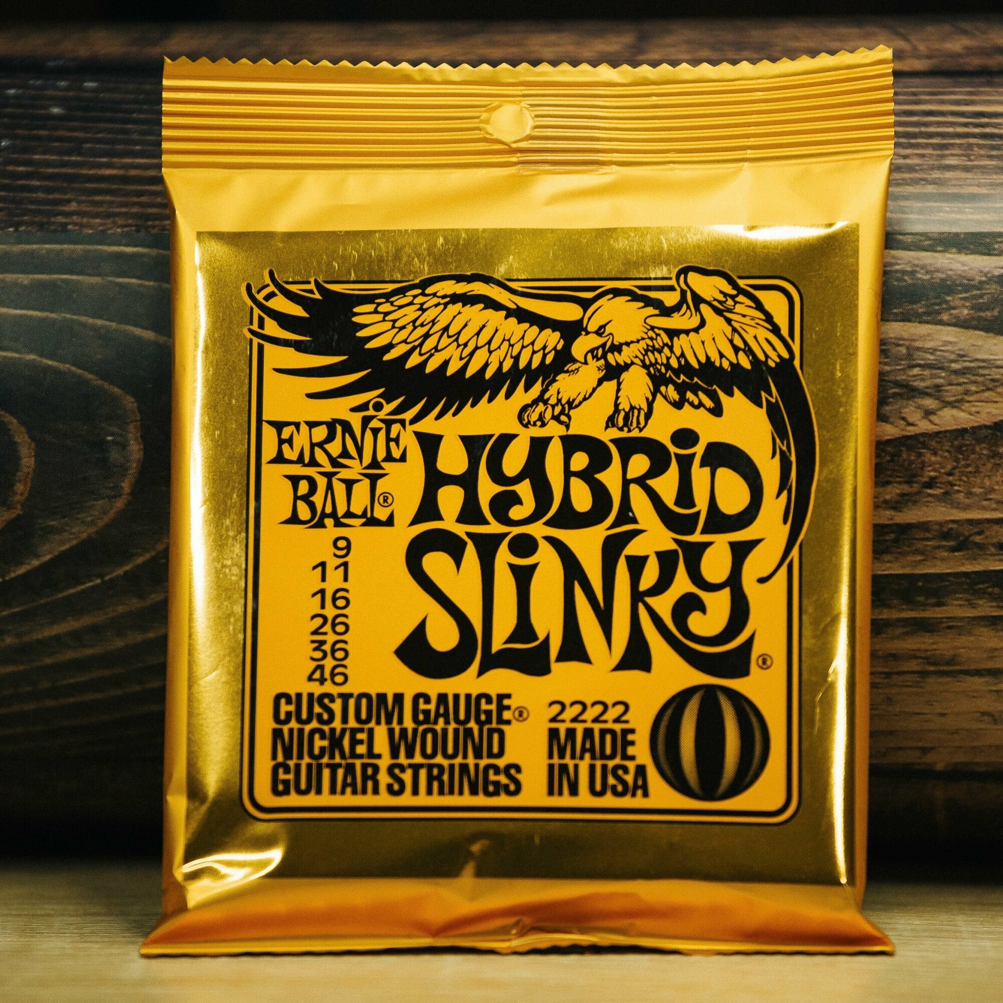 ERNIE BALL 2222 Nickel Wound Slinky Hybrid 9-46 струны для электрогитары