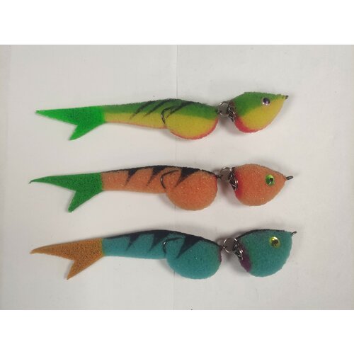 Поролоновые рыбки ручной работы 3шт