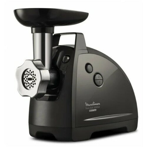 Moulinex Мясорубка MOULINEX ME684832 2000 Вт 35 кгмин реверс 8 насадок чёрная 2522700₽