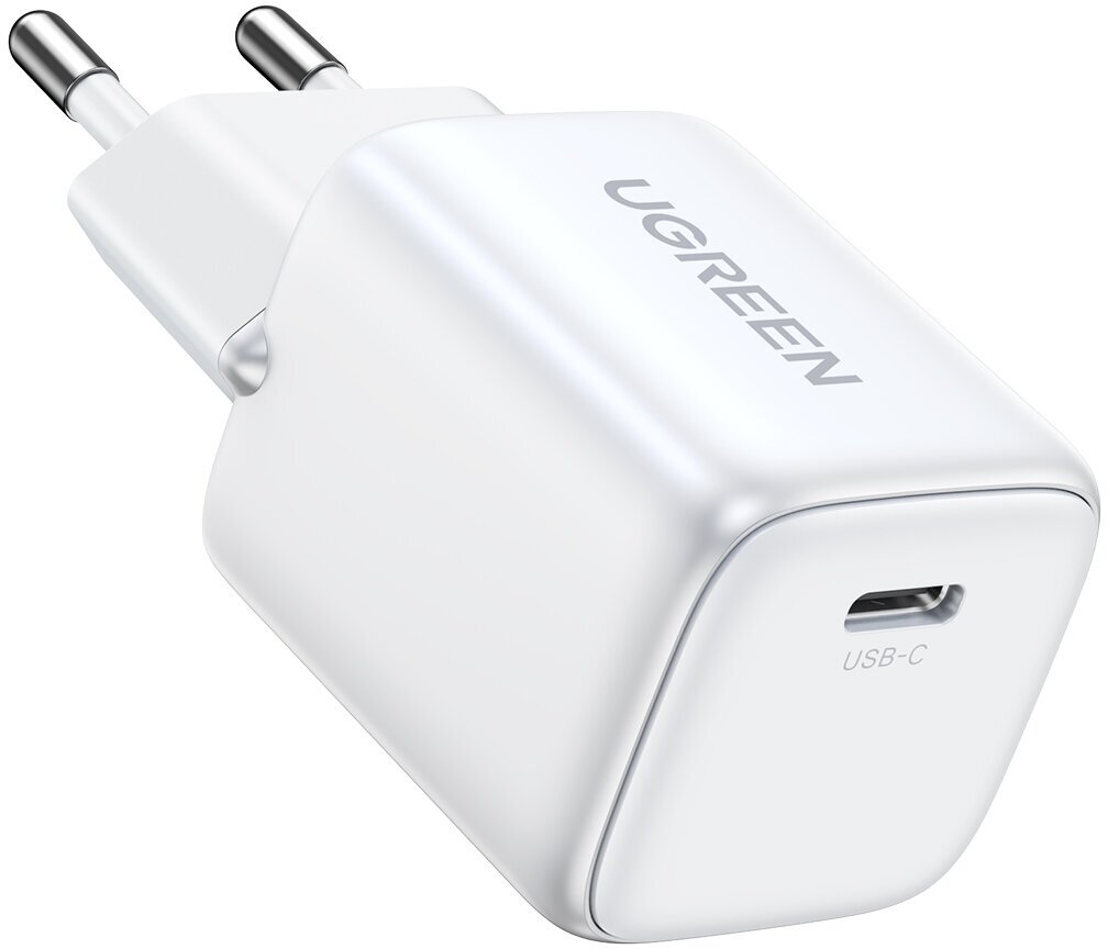 Зарядное устройство Ugreen CD318 Nexode Mini USB-C 20W PD White 15324