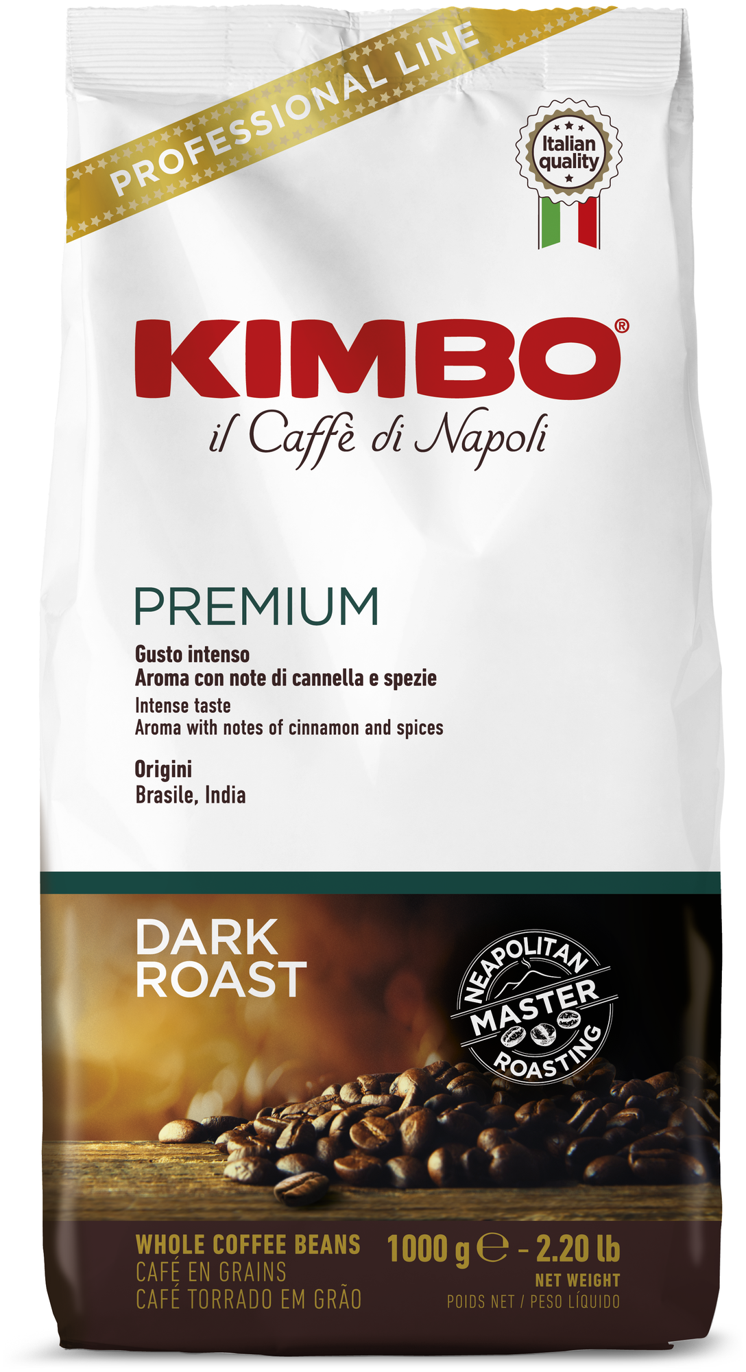 KIMBO Кофе в зернах KIMBO PREMIUM 1 кг - фотография № 1