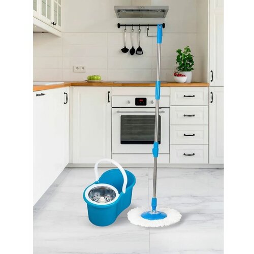 Швабра с отжимом и ведром SOKOLTEC S600BL 4226₽