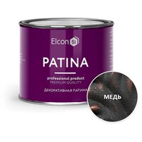 Краска декоративная Elcon Patina, 0,2 кг, медь