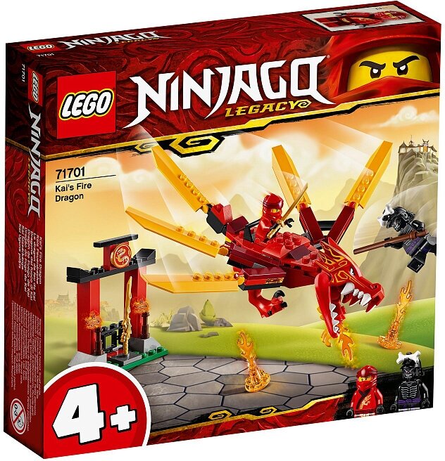 Конструктор LEGO Ninjago Огненный дракон Кая 71701
