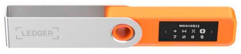 Аппаратный криптокошелек Ledger Nano S Plus Orange